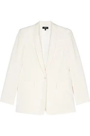 THEORY Blazer met enkele rij knopen