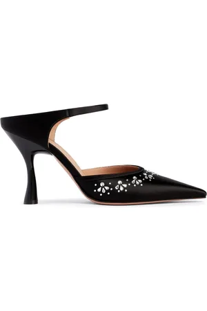 MALONE SOULIERS Cassie 90 mm pumps verfraaid met kristallen