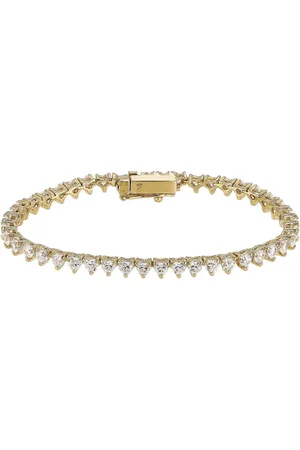 Anabela Chan 18kt Petite Eternity Heart witgouden armband