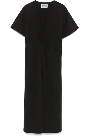 Moschino Gesmockte midi