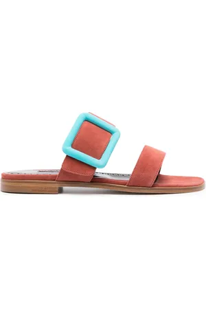 Manolo Blahnik Sandalen met gesp