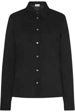 ROSETTA GETTY Getailleerde katoenen blouse