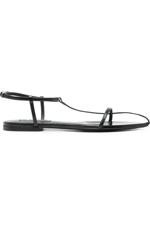 Jil Sander Leren sandalen