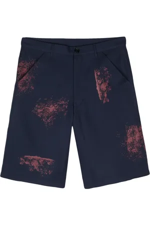 Comme des Garçons Shorts met verfspatten