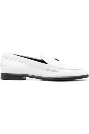 Furla Loafers met logoplakkaat