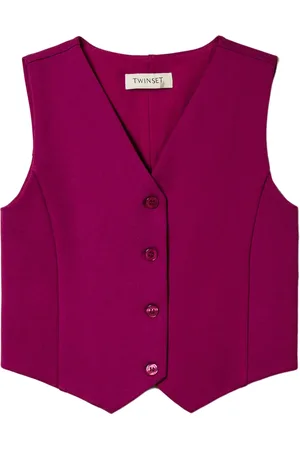 Twin-Set Gilet met enkele rij knopen