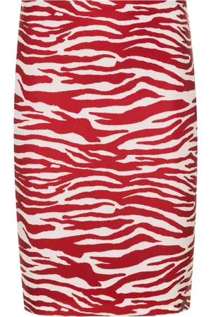 The Attico Rok met abstracte print
