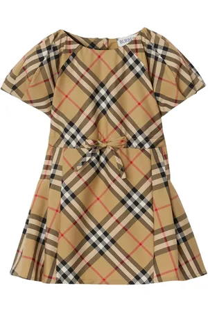 Burberry Geruite jurk