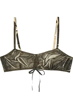 Maison Margiela Bh met print en strikdetail