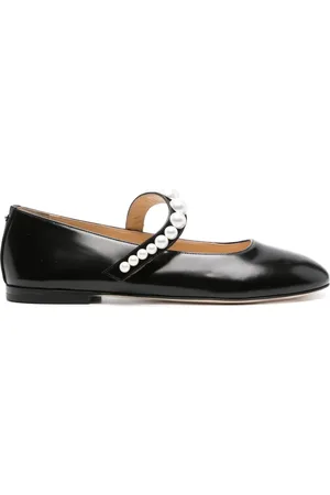 Mach & Mach Leren ballerina