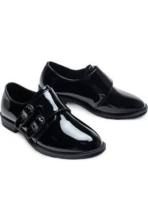 M. Moustache Schoenen met gelakte afwerking