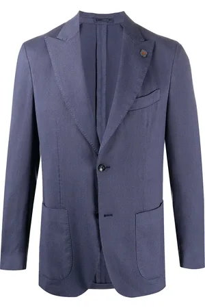 LARDINI Fijngebreide blazer
