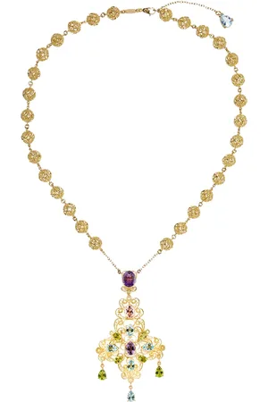 Dolce & Gabbana 18kt geelgouden halsketting