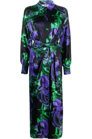 Msgm Blousejurk met abstracte print