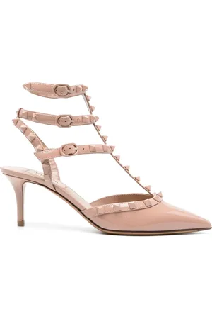 VALENTINO GARAVANI Rockstud gelakte pumps