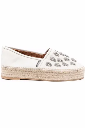 Philipp Plein Espadrilles verfraaid met kristallen