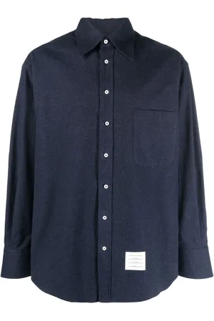 Thom Browne Overhemd met logopatch