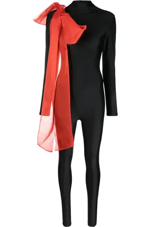 Atu Body Couture Jumpsuit met strikdetail
