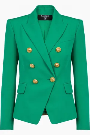 Balmain Wollen blazer met dubbele rij knopen