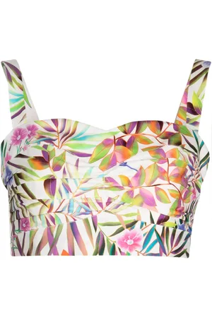 Bambah Bustiere met bloemenprint