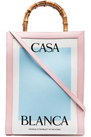 Casablanca Shopper met logoprint