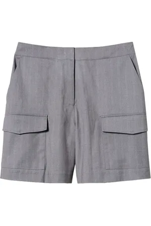 Twin-Set Bermuda shorts met krijtstreep