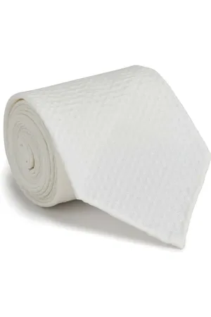 BRIONI Stropdas met textuur en geometrisch patroon