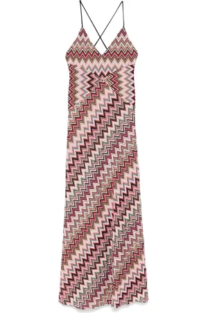 Missoni Jurk met zigzag patroon