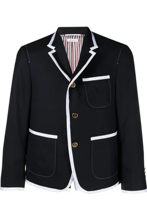 Thom Browne Jack met contrasterende afwerking