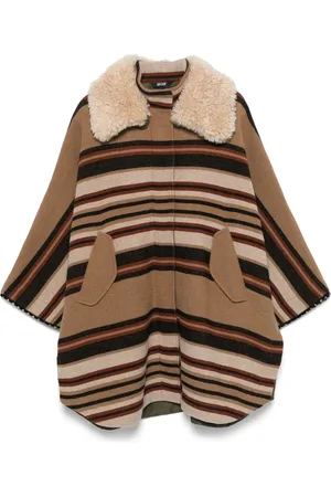 Bazar Deluxe Gestreepte cape