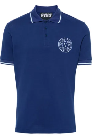VERSACE Poloshirt met geborduurd logo