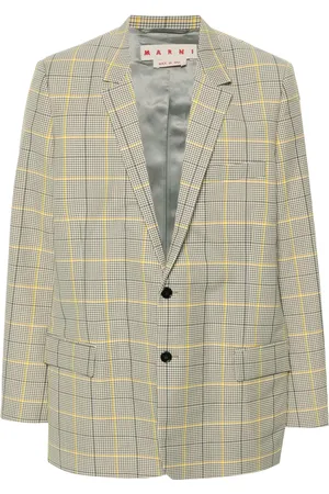 Marni Blazer met kleine ruiten