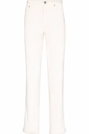 Brunello Cucinelli Ribfluwelen broek