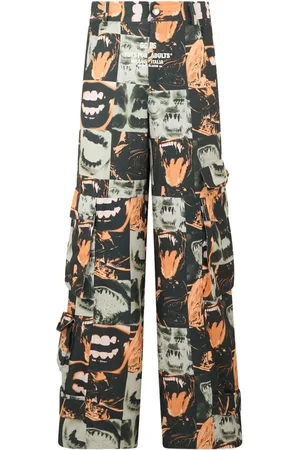 GCDS Broek met grafische print
