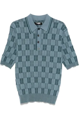 AMIRI Geruit poloshirt