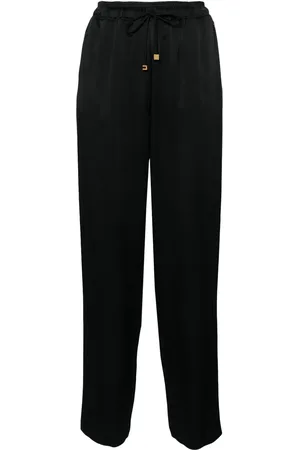 Elisabetta Franchi Straight broek met trekkoord