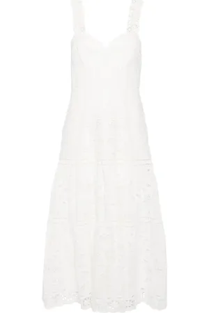 Farm Rio Richillieu broderie anglaise midi