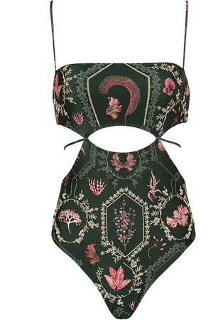 Agua by Agua Bendita Badpak met bloemenprint