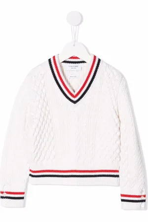 Thom Browne Kabelgebreide trui
