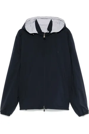 corneliani Omkeerbaar jack met capuchon