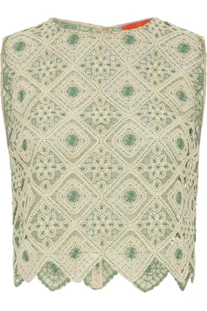 La DoubleJ Cropped blouse