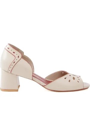Sarah Chofakian Pumps met chunky hak