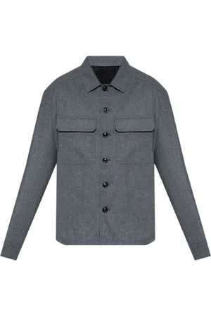 Moncler Overhemd van kasjmierblend