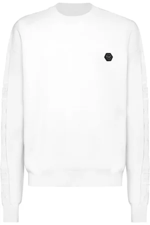 Philipp Plein Sweater met logopatch