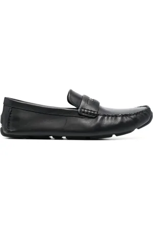 Coach Loafers met logoplakkaat