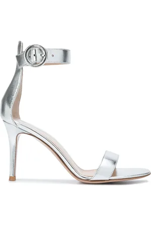 Gianvito Rossi Portofino leren sandalen