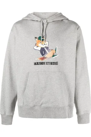 Maison Kitsuné Hoodie met logoprint