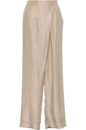 Shanshan Ruan Zijden broek