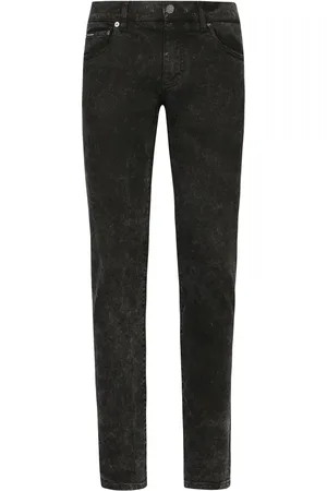 Dolce & Gabbana Skinny jeans met marmer