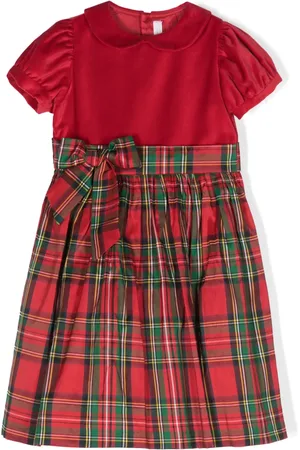 Mariella Ferrari Jurk met tartan ruit